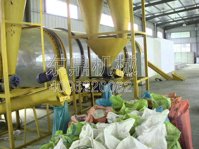 啤酒糟烘干機(jī)運(yùn)行現(xiàn)場